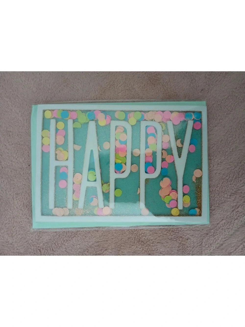 3 3D happy birthday glitter cards